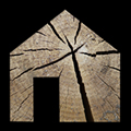 Logodetail - Holzhaus